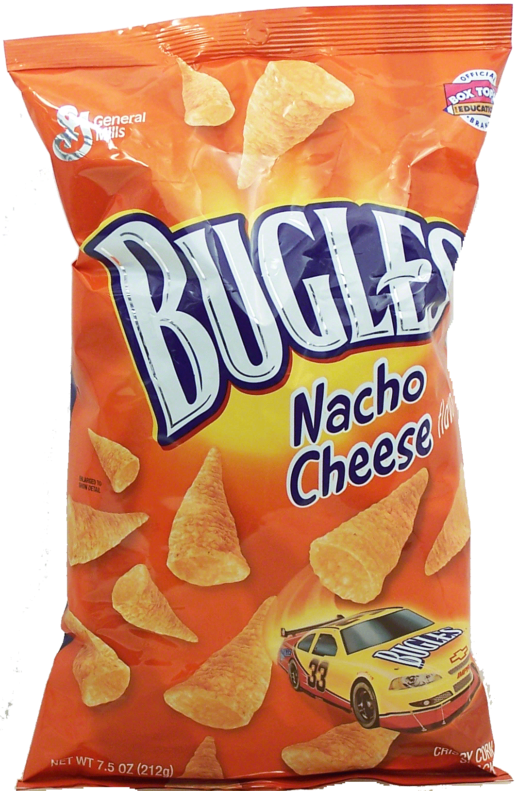 Bugles  nacho cheese flavor crispy corn snacks Full-Size Picture